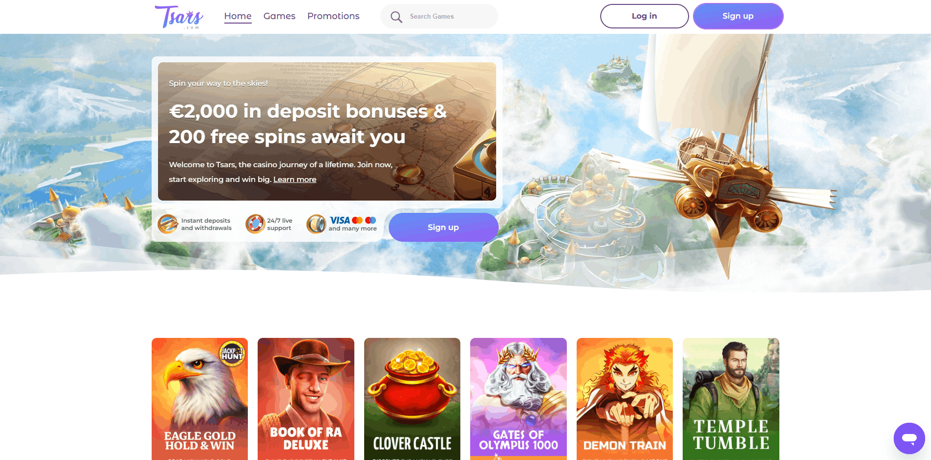 Tsars Casino – קזינו אונליין מומלץ לשחקנים ישראלים